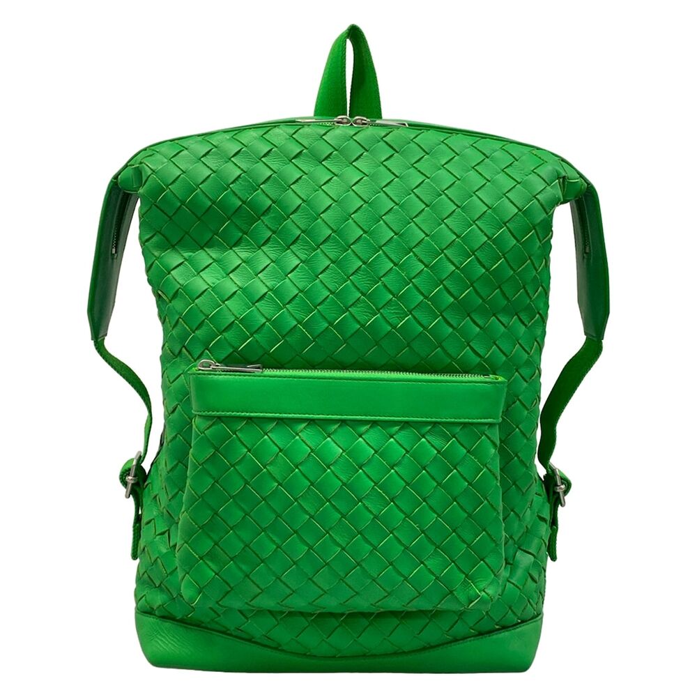 Bottega Veneta Intrecciato Backpack Leather Nylon